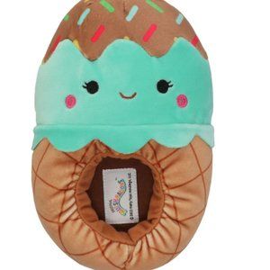 Squishmallows Maya the Mint Ice Cream Slippers (Various Sizes) Will fit Adults